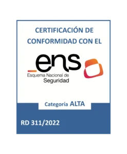 Certificado ENS de categoría alta para el software de gestión policial VinfoPOL, emitido por Kiwa-IVAC en 2025