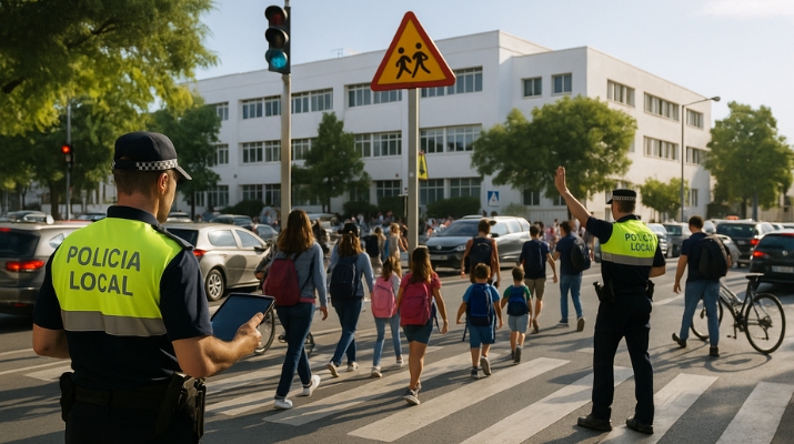 Policía Local en la vuelta al cole: gestión del tráfico y seguridad escolar con VinfoPOL