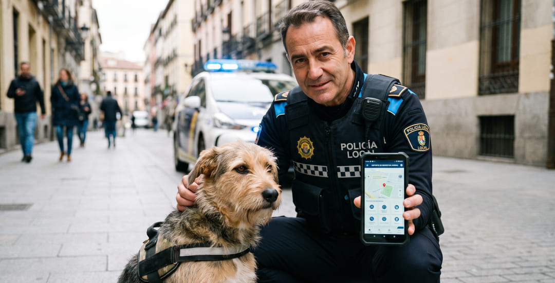 policía local maltrato animal